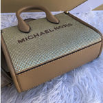 Michael Kors  Mirella Extra-Small Logo Shopper Leather Crossbody With Gift Box Photo 4