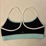 Splits59 Emerson Airweight Bra in Black Ice Blue Size M $88 Photo 4