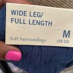 Soft Surroundings 6-New  navy blue wide leg pants size medium Photo 3
