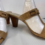 Anne Klein  iflex Gold Chunky Heeled Sandal-Size 9 Photo 5