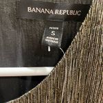 Banana Republic NWT! Gold Metallic Long Sleeve Dress Shirt Photo 5
