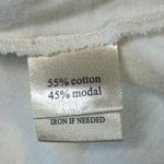 Dylan  True Grit Ivory Modal Cotton Tank Top Lightweight Cami Women's Large Photo 3