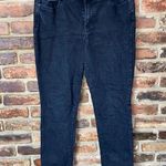 Old Navy  Black Wash Denim Sweetheart Skinny Jeans Women's Size 10 Photo 0