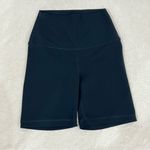 Yogalicious Lux Navy High Waisted Biker Shorts Size Small Photo 2