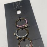INC Size 7 Women's Gold Tone / Rhinestone Stackable Costume Rings NWT $29.50 Photo 2