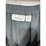 Worthington  Solid Black Y2K‎ Pleated Pull-On Casual Shorts Women's Plus Size 14 Photo 2