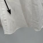 Free People WE THE FREE x  Curvy Jeans Size 35 NWT White Denim Plus Curvy Raw Hem Photo 9