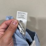 Anthropologie NWT The Colette Scallop-Pocket Crop Wide-Leg Pants by Maeve artic ice size 26 Photo 9