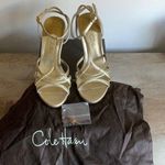 Cole Haan Lelia Pale Gold Air Strap Heels Photo 1