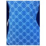 Gianni Bini  Active Henley Yoga Top Blue Small Photo 7