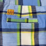 Loudmouth Ladies Blue/Green Plaid Golf Skort Stretch Shorts Size 12 Blue Photo 6
