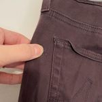 AG Adriano Goldschmied Brushed Sateen Stilt Cigarette Leg Plum Brown Skinny Jean Photo 10