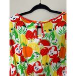 Disney Tropical Fruit Mickey Mouse Dress Swim Coverup Beach Caftan Small Resort Photo 3