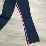 Dark Wash Bootcut Jeans Size 8 Contrast Stitching 100% Cotton Women’s Blue Photo 7