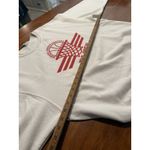 Jerzees Vintage Nebraska Women’s Basketball Sweatshirt XL VTG White X-Large Crewneck Photo 8