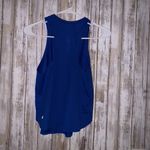 Lululemon  high neck running tank blaze blue size 4 Photo 1