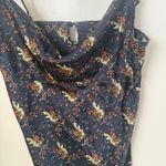 Victoria's Secret  Lingerie Slip Dress 2009 Navy With Birds In Nest Design Medium Photo 4