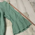 Bryn Walker  Seafoam Green Women's Blouse 100% line.  Size Large Photo 9