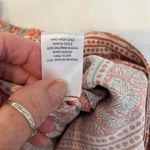 Bebop size small Bohemian Patterned Wide leg Pants in Rust and Cream like new Photo 6