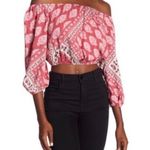 Show Me Your Mumu Paisley Crop Top Photo 0