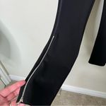 La Ligne Moto Pants Black Cropped Skinny Zip Hem Pull On Womens Size XS Photo 5