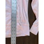 Bebe  Bling Sparkle Hoodie Pink Terry Cloth Full Zip Close Size Medium Y2K Photo 5
