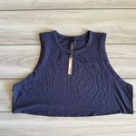 SKIMS  Boyfriend Cropped Tank Purple 2X NWT Photo 2