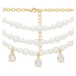 The M Jewelers NY X Cindy Kimberly The Pearl Montiel Choker in Gold Pearl New Photo 1