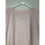 Lululemon  Womens Swiftly Tech T Shirt Sz 14 Pink Athletic Seamless Gym Photo 5