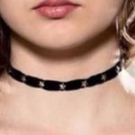 Ettika 5/$25 Revolve Star Choker Necklace in Black/Gold Photo 3