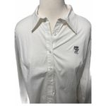 Disneys Mickey Mouse Statue of Liberty Button Down Long Sleeve Shirt White Large Photo 12