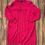 Torrid Plus Size 00 Pink Open Front Knit Cardigan Sweater Pockets Comfy Layering Photo 0