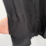 Jordan Taylor Swim Coverup Size Large NWT Black Textured Tunic Beach Vacation Photo 7