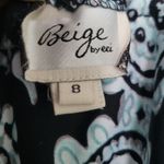 ECI Beige by  romper jumpsuit size 8 women's black and blue Photo 3