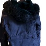 1 Madison Expedition Women's Parka Hooded Faux Fur Trim Winter Coat Purple Size M Photo 4