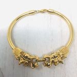 Head 18K gold plated dragon  bracelet Photo 9