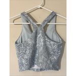 RBX Reebox 2pc Abstract‎ Chevron Activewear Workout Yoga Running Set Women Small Gray Photo 9