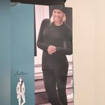 Cuddl Duds  Fleece Top Base Layer Winter Wear Black Cozy Warm Snuggly Small Photo 3