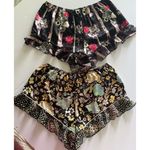 Victoria's Secret NWT Two Floral Ruffle Intimate Sleep Sleepwear Shorts Sz M Photo 5