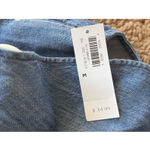 Old Navy  Chambray Denim Look Ruffle Vneck Sleeveless Tank Top Shirt Medium NEW Photo 5