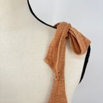 Free People  Boulevard Tie-Strap Crop Tank Top XS | Square Neck | Ruched Sides Photo 2