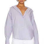 Equipment NWT  Femme From Revolve  Languid Lavender Button-Up Shirt XS Photo 0