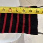 The Kooples Womens Sweater Black Red Striped Buttoned Shoulder $395 Size 1 /US S Photo 10