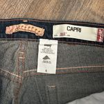 Levi's  515‎ Capri Women’s Jeans Size 8 Red Label Distressed Photo 2