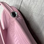 Crocs Ballerina Flats Pink Round Toe Slingback Loafers Rhinestone Size 6 Women's Photo 4