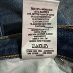 Hudson Jeans Hudson Amelia Mid-Rise Denim Blue Jean Knee Shorts in Winelight New Photo 5