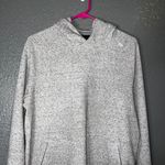 Heather Gray Pullover Hoodie Medium Fit Casual Activewear Sweatshirt Black Photo 3