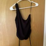 Papaya One Shoulder Top Photo 2