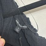 Who What Wear NWT Target  Ruffle One Shoulder Asymmetrical Top in Black - Size S Photo 3