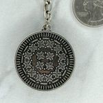 The Way I Feel About Him is Like a Heartbeat Keychain Keyring Photo 1